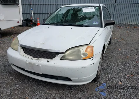 2001 Honda Civic Lx from USA, damaged, VIN 2HGES16571H582525